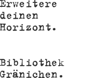 Logo Bibliothek Gränichen